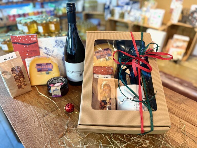 Een echt Greidelân-cadeaupakket met streekproducten